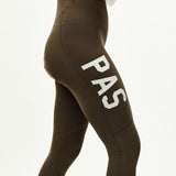 Bib tight Women's Pas Normal Studios PAS Mechanism Thermal - Dark Earth