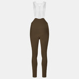 Bib tight Women's Pas Normal Studios PAS Mechanism Thermal - Dark Earth