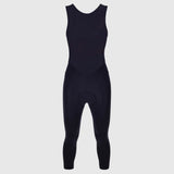 Santini Unico Edge 7/8 frau lange tragerhose - Schwarz