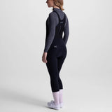 Santini Unico Edge 7/8 frau lange tragerhose - Schwarz