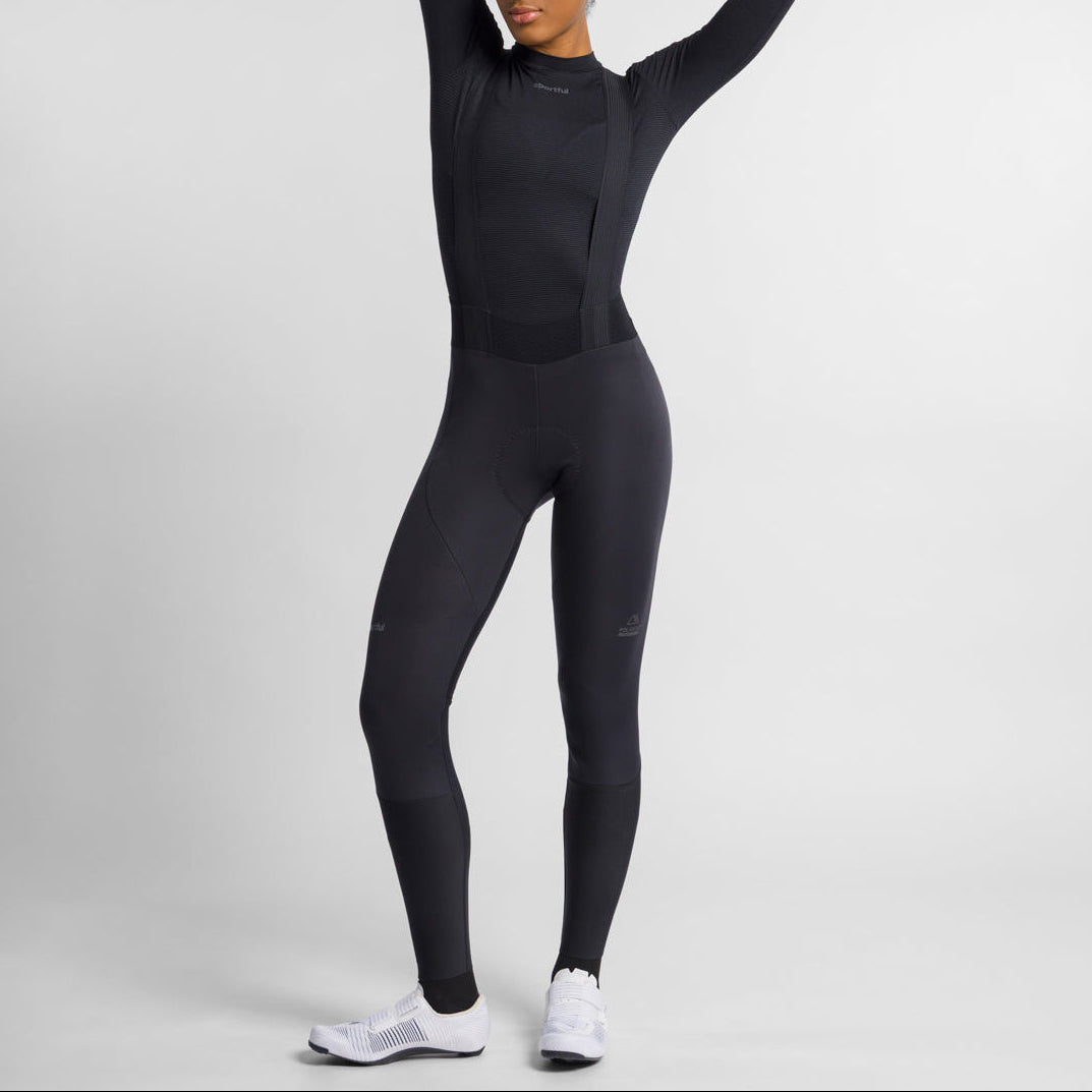 Sportful Deepwinter frau lange tragerhose - Schwarz
