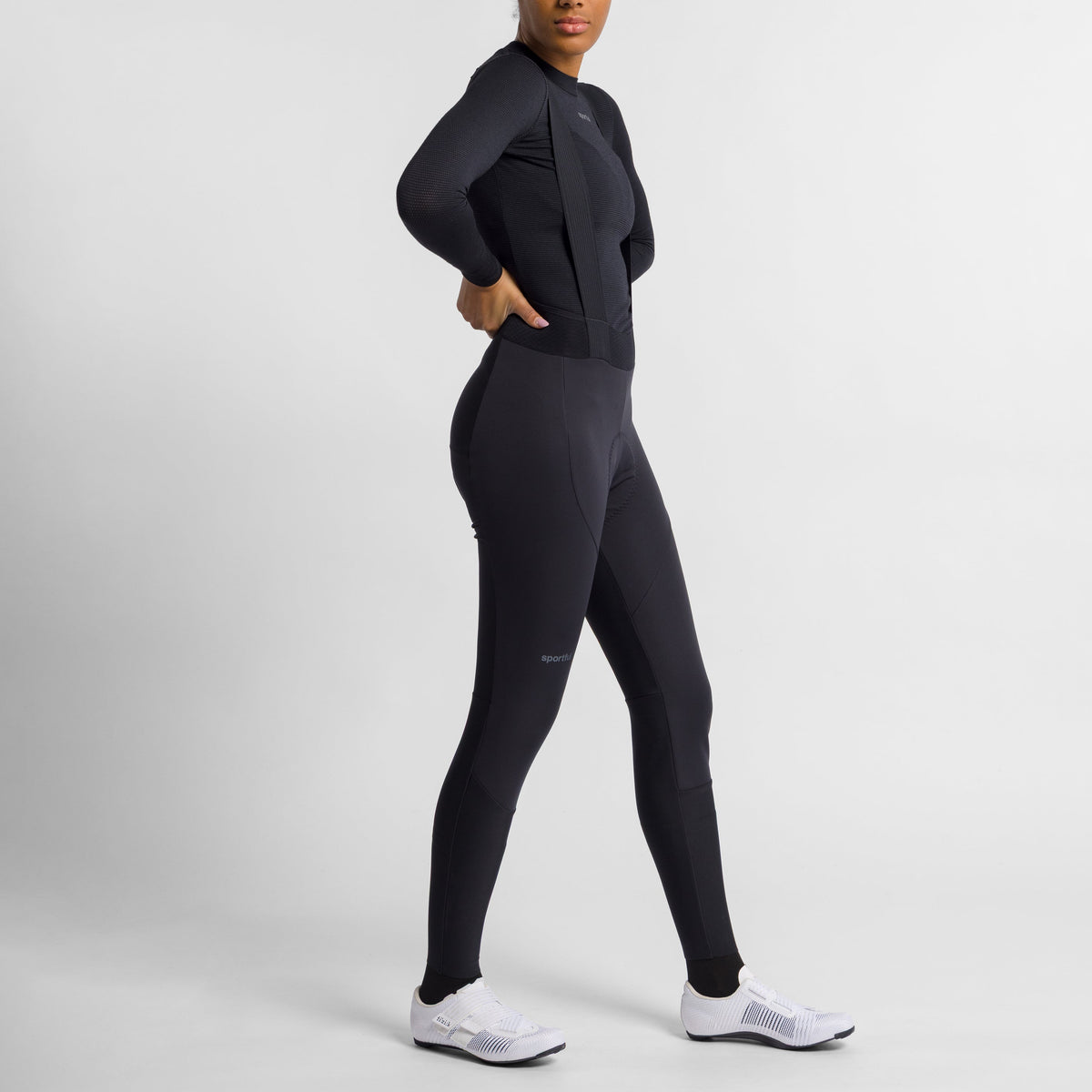 Sportful Deepwinter frau lange tragerhose - Schwarz