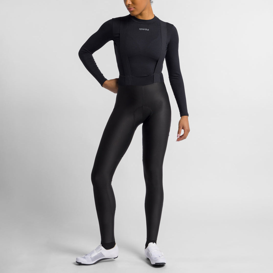 Sportful Fiandre 2 frau lange tragerhose - Schwarz