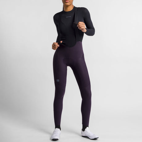 Sportful Pulse frau lange tragerhose - Violett