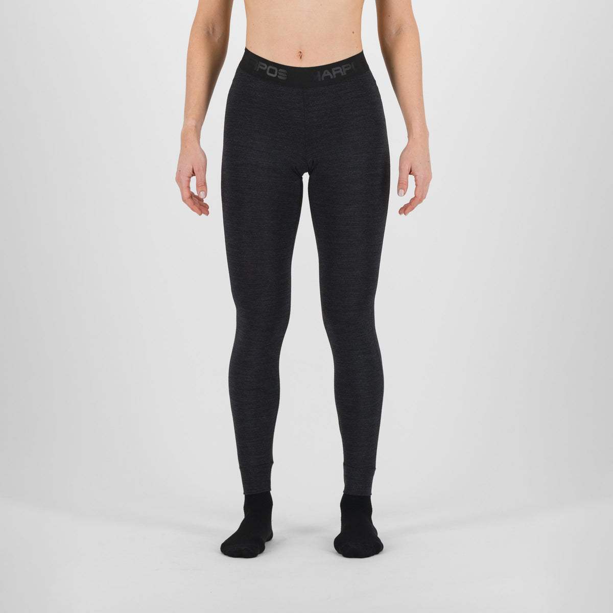 Culotte largo interior mujer Karpos Dinamico Merino 180 - Negro