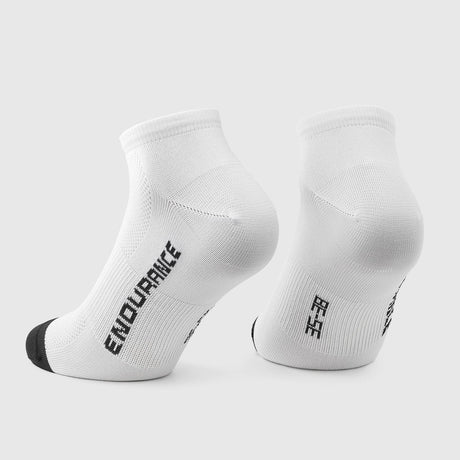 Calcetines Assos Endurance Low S11 - Blanco