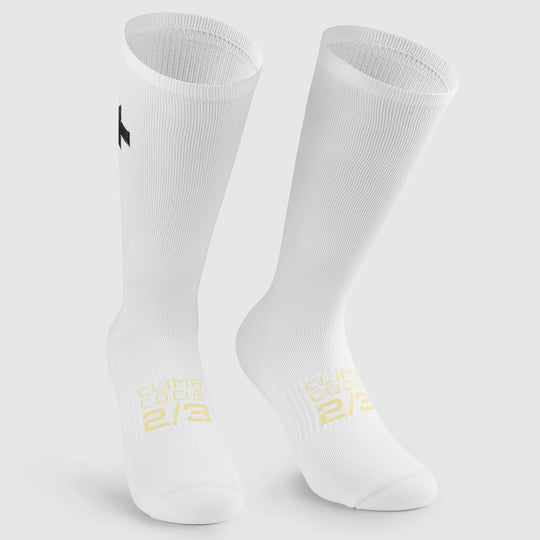 Assos Spring Fall P1 socks - White