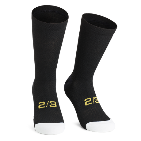 Calcetines Assos Spring Fall P3 - Negro