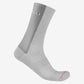 Calze Castelli Logo 18 Merino - Grigio