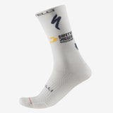 Castelli Soudal Quick-Step 2026 Rosso Corsa Pro 18 socks