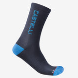 Calze Castelli Sweetspot 20 Thermal - Blu Castelli