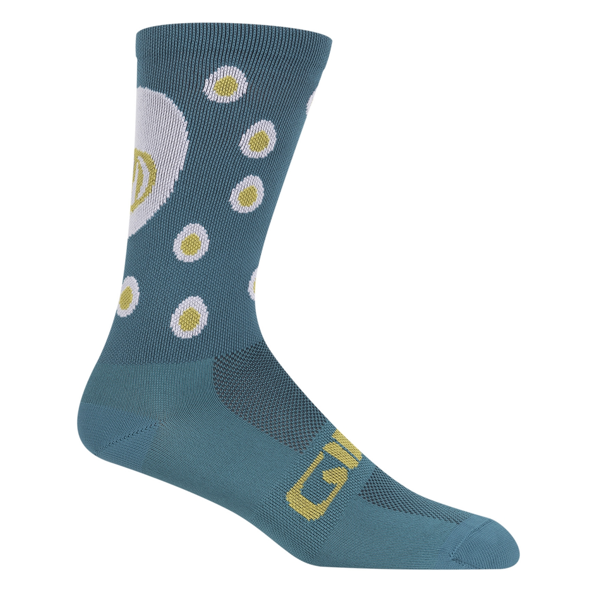 Calze Giro Comp Racer High Rise - Blu Eggs Giro