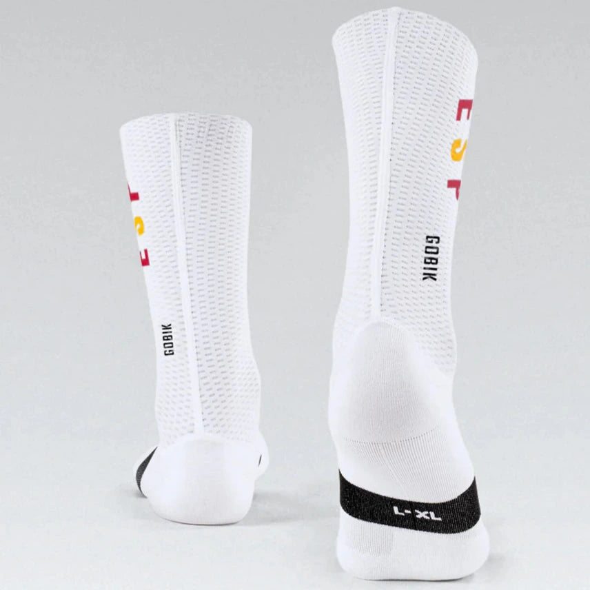 Chaussettes Gobik RFEC Vortex 2.0 Nationale Espagnole - Blanc