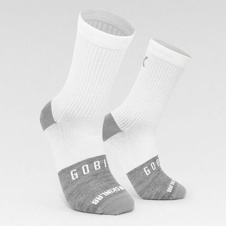 Calze Gobik Winter Merino Snowflake - Bianco Gobik