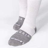 Gobik Winter Merino Snowflake Socks - White