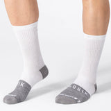 Gobik Winter Merino Snowflake Socks - White