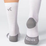 Gobik Winter Merino Snowflake Socks - White