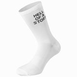 Chaussettes Jëuf Pro Hell of a Story - Blanc