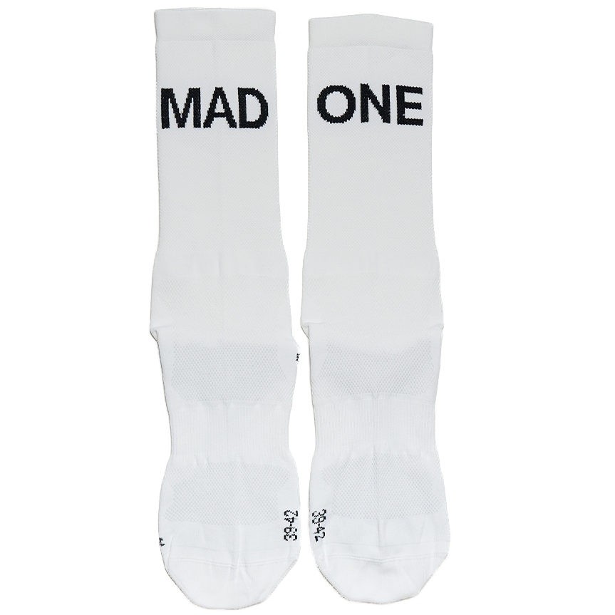 Calze MAD.ONE Front - Bianco MAD.ONE