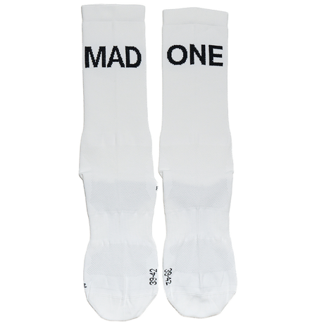 MAD.ONE Front Socks - White MAD.ONE