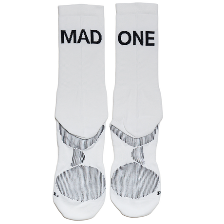 MAD.ONE Front Socks - White MAD.ONE