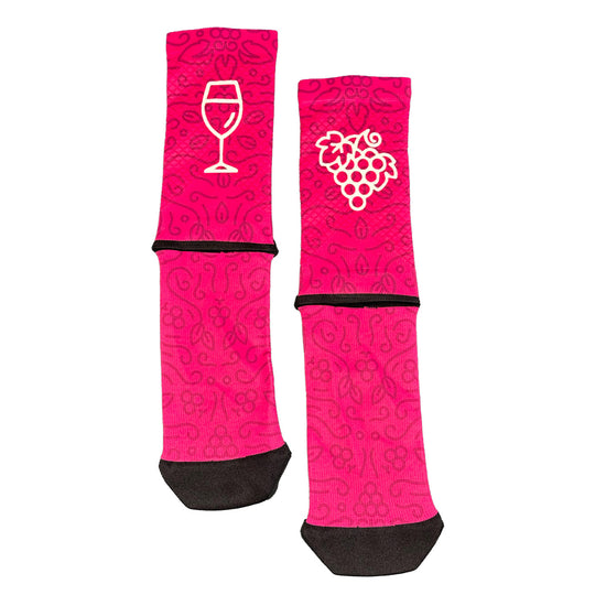 Calcetines MBwear Fun Summer - Wine and Grapes