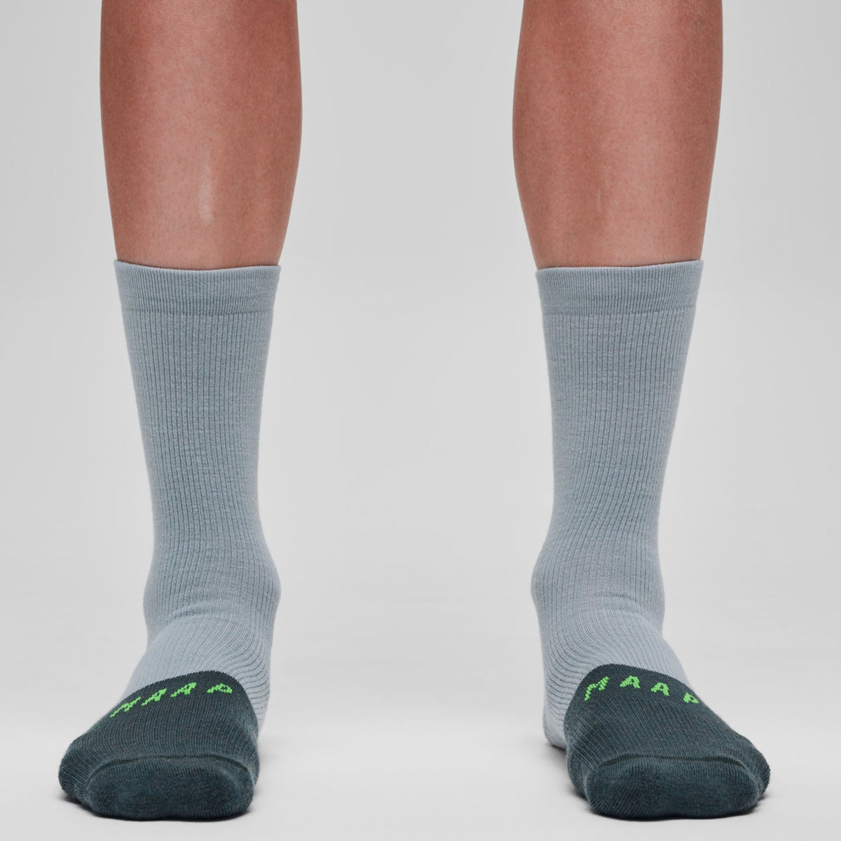 Calze Maap Division Merino - Verde grigio Maap
