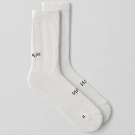 Calcetines Maap Essentials Print - Blanco