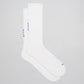 Chaussettes Maap Team Long - Blanc bleu