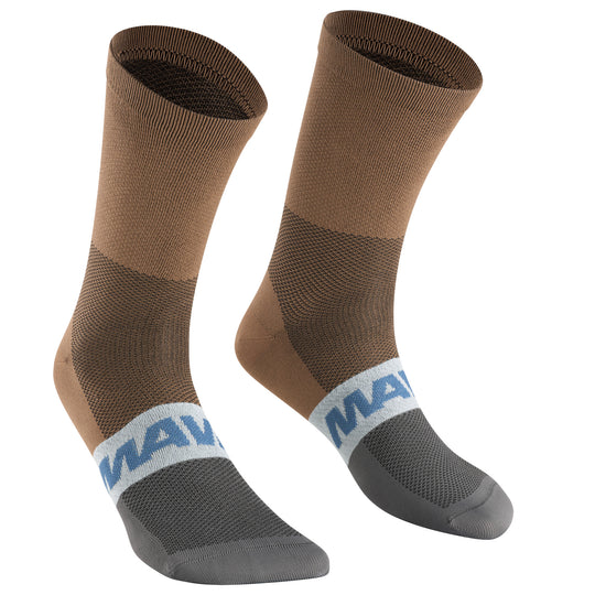 Chaussettes Mavic Aksium High - Marron