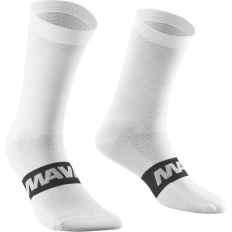 Calcetines Mavic Essential Mid - Blanco