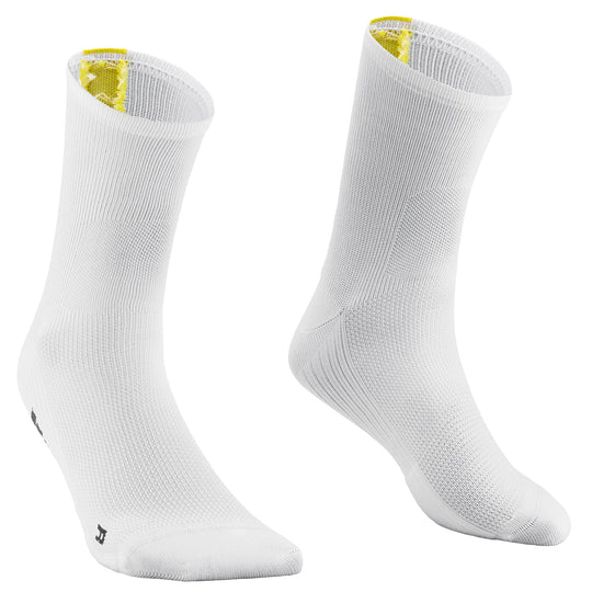 Mavic Essential Mid socken - Weiss gelb