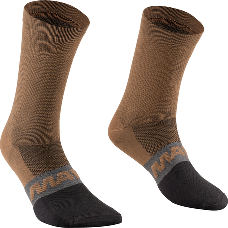 Mavic Essential Mid Socks - Brown