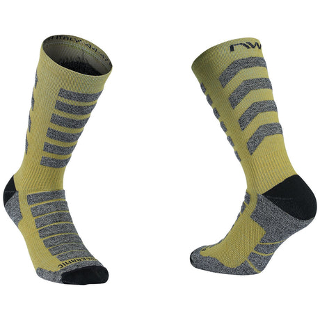 Calcetines Northwave Husky Ceramic winter - Verde gris