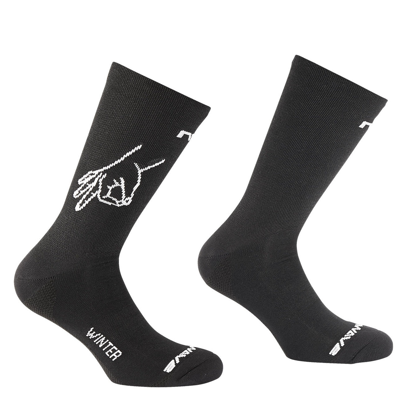 Calze Northwave Sign Winter - Nero Northwave