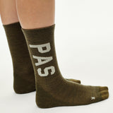 Pas Normal Studios PAS Thermal Wool Socks - Moss Brown