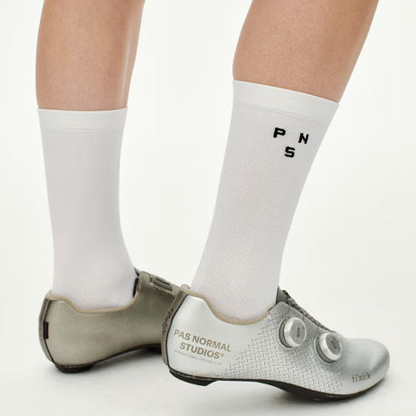 Pas Normal Studios Race Socks - White