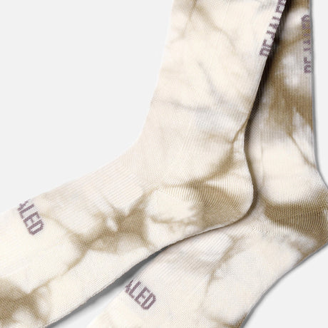 Chaussettes Pedaled Element Tie Dye - Blanc