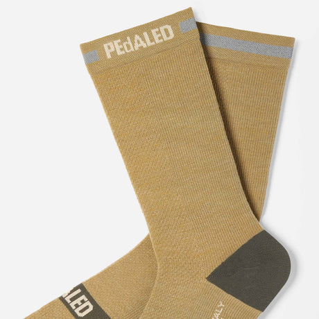 Calze Pedaled Odyssey Merino Reflective - Verde PEdALED