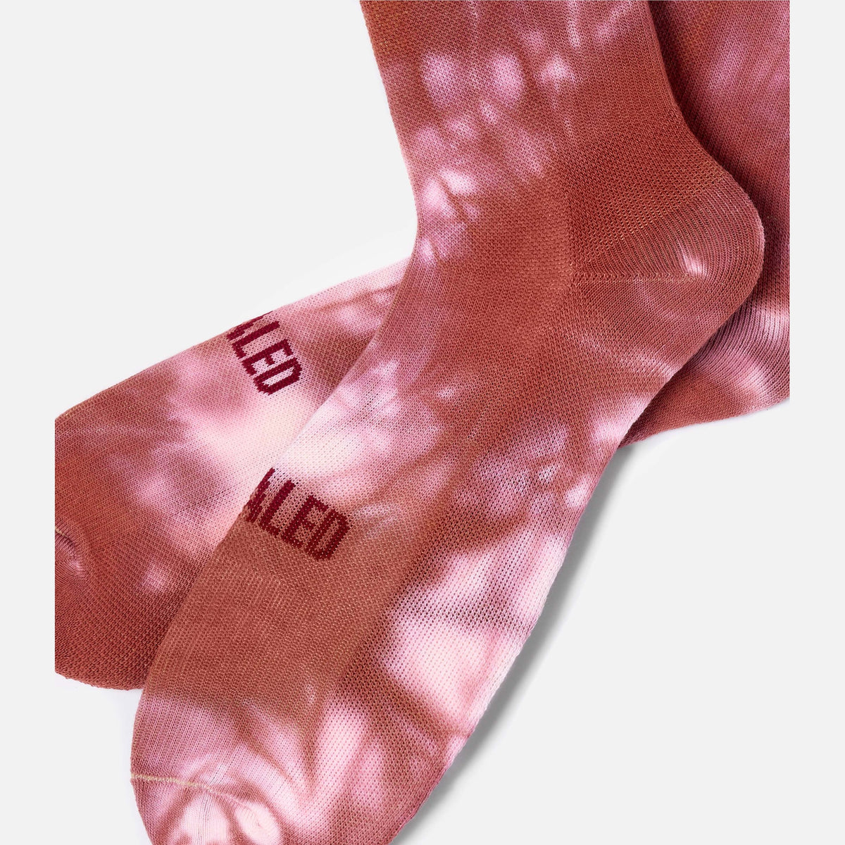 Calze Pedaled Yama Tie Dye - Rosa malva PEdALED