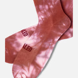 Calze Pedaled Yama Tie Dye - Rosa malva PEdALED