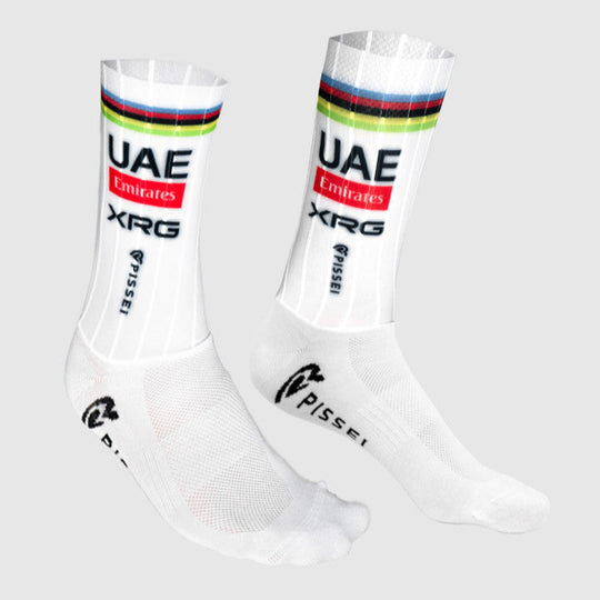Pissei UAE Team Emirates 2025 Aero socks - Tadej Pogacar 