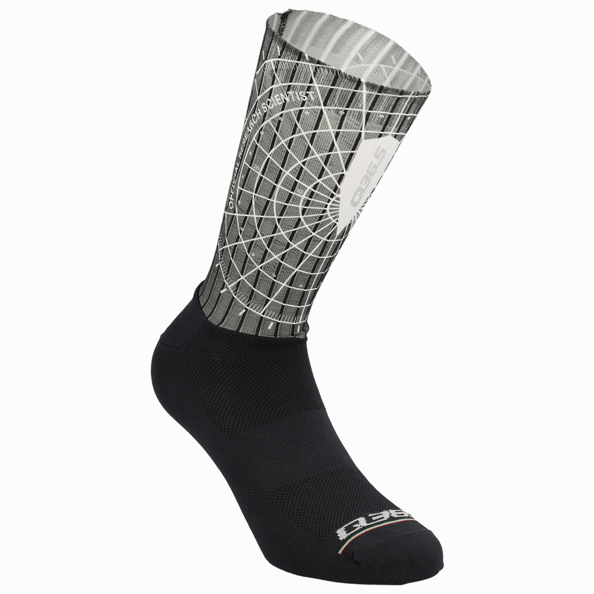 Q36.5 Dottore Aero Dolomites Extreme socks - Black