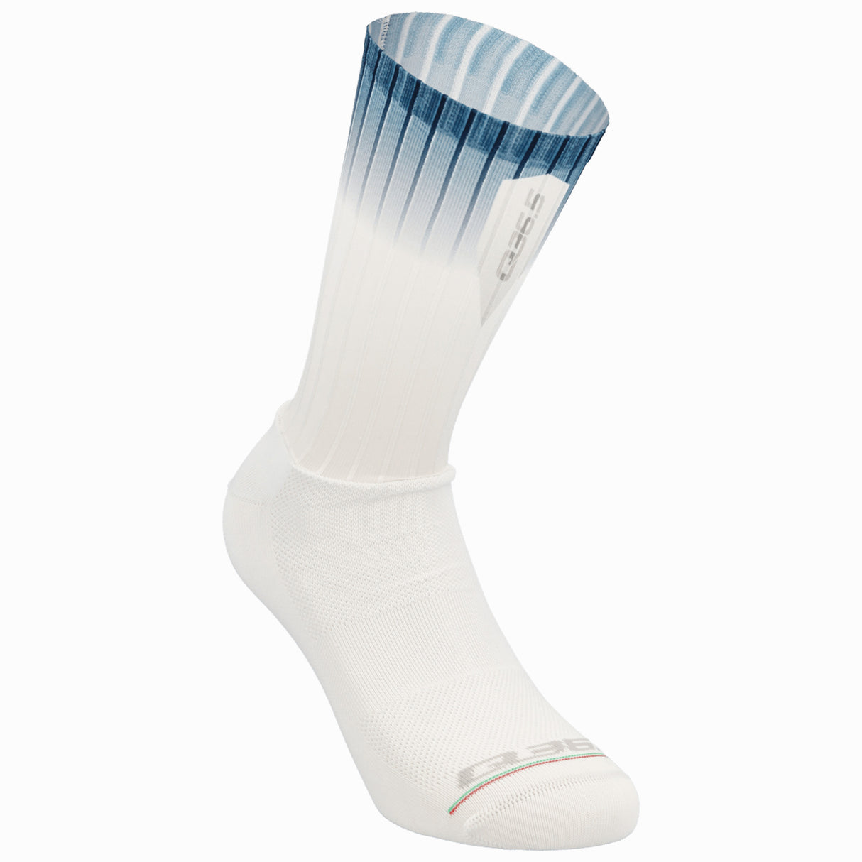 Q36.5 Dottore Aero Fade socks - White