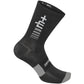 Calze Rh+ Merino 15 - Nero grigio