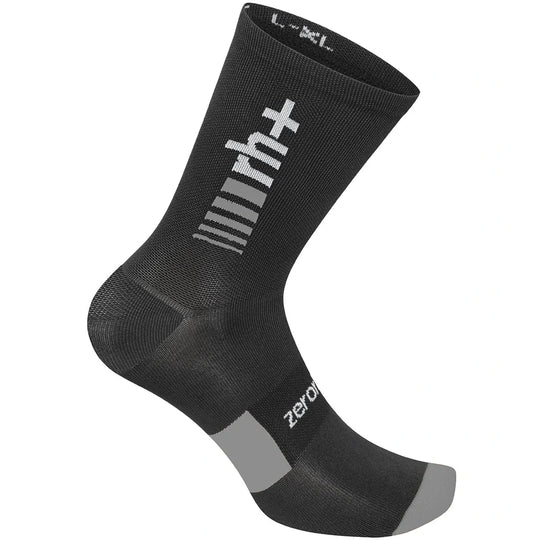 Rh+ Merino 15 socks - Black red