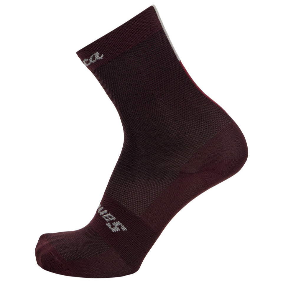 Calze Santini Eroica Quiete - Bordeaux Santini