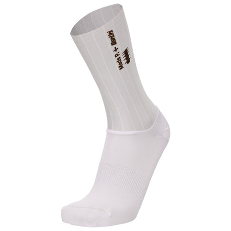 Calze Santini Mads Pedersen Momentum Series Aero - Beige Santini
