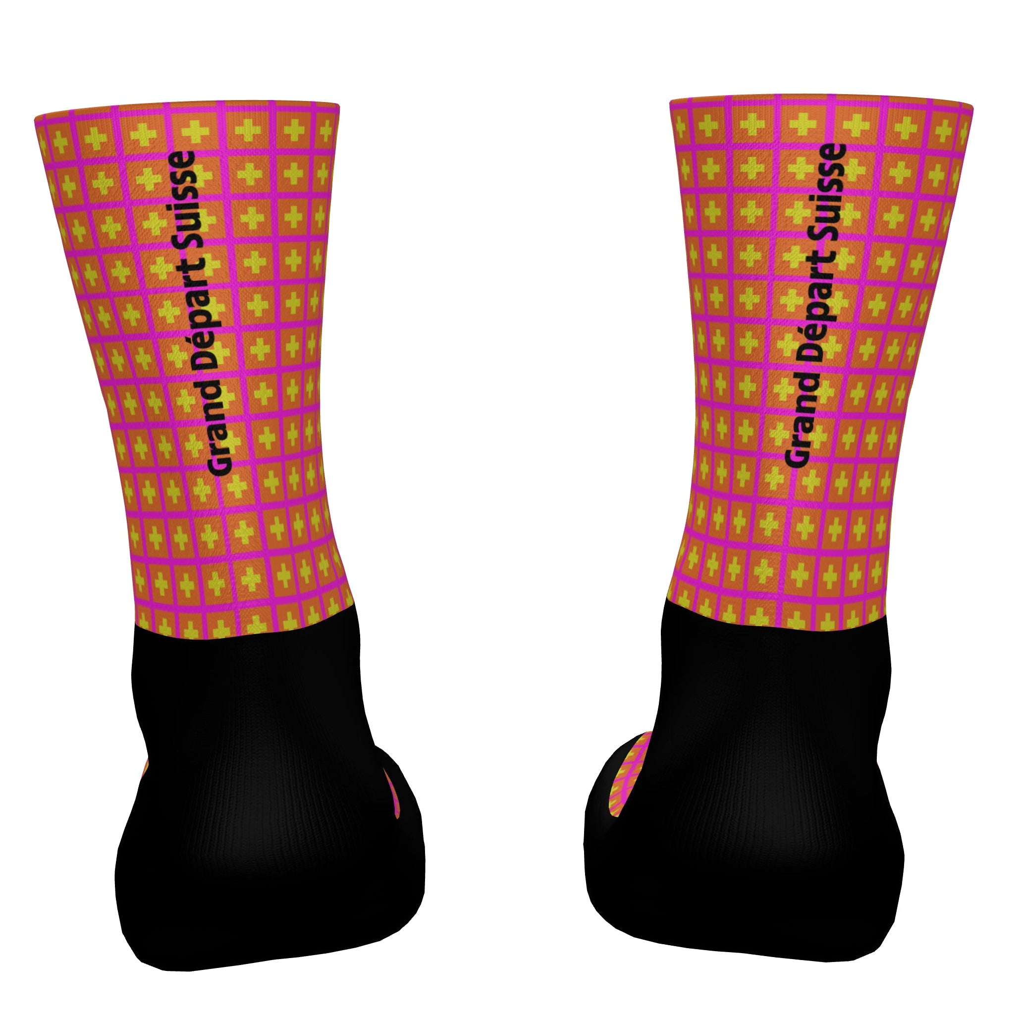 Santini Tour de France socks - Grand Départ Suisse