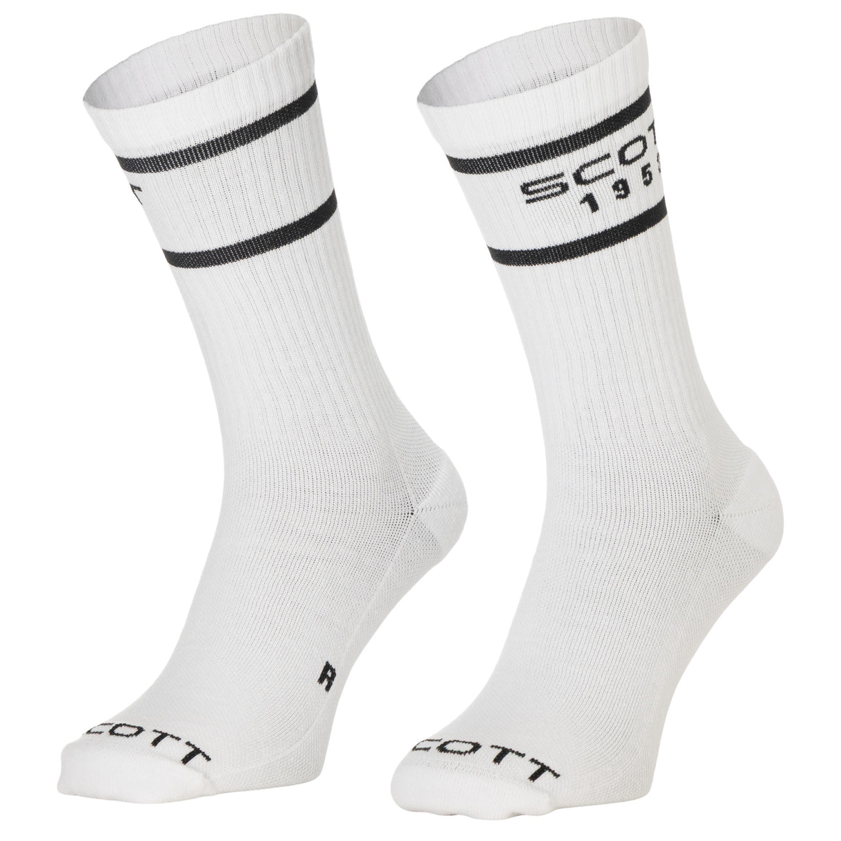 Calze Scott Retro Casual 3 pezzi - Bianco Scott